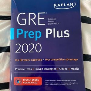 GRE Prep Plus 2020